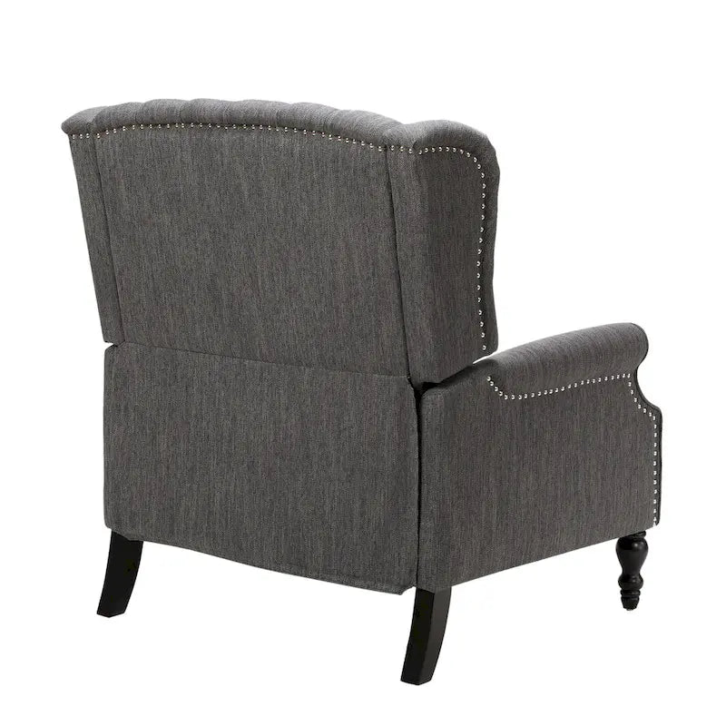 Fauteuil inclinable une place et demie, fauteuil inclinable surdimensionné réglable avec dossier à oreilles