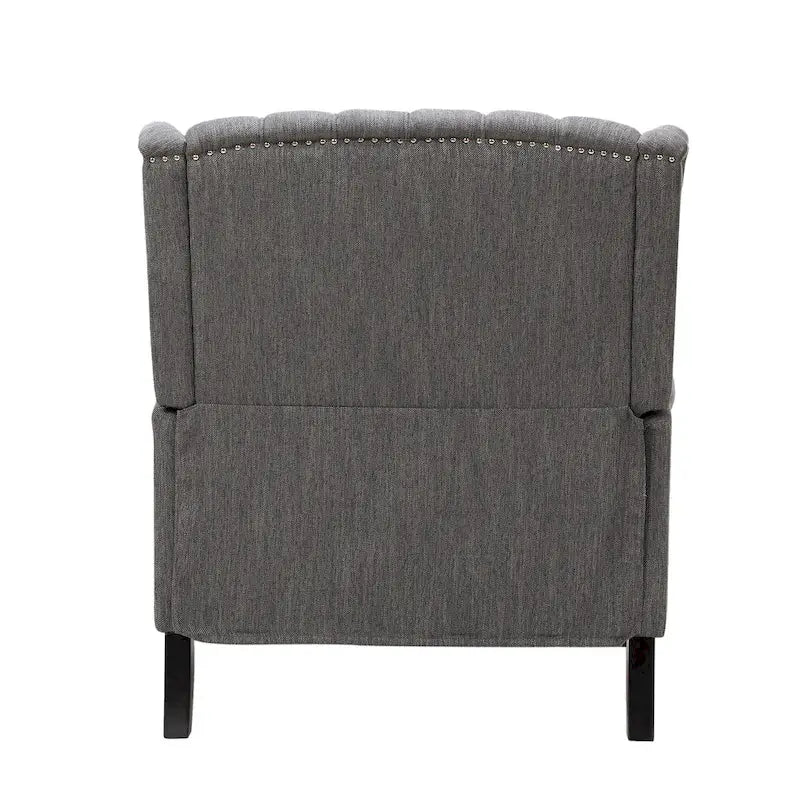 Fauteuil inclinable une place et demie, fauteuil inclinable surdimensionné réglable avec dossier à oreilles