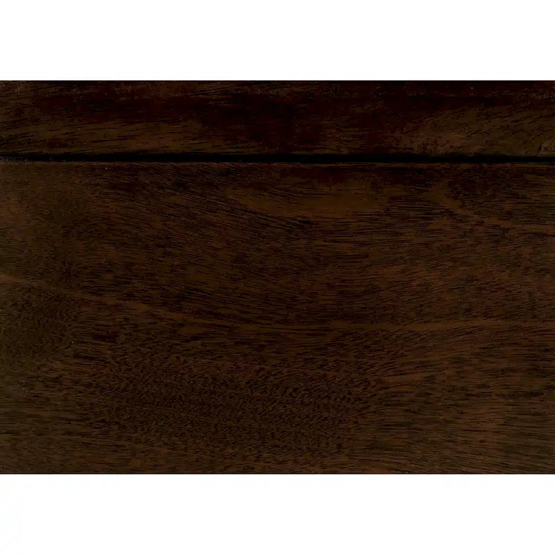Table de chevet traditionnelle en bois massif avec tiroirs