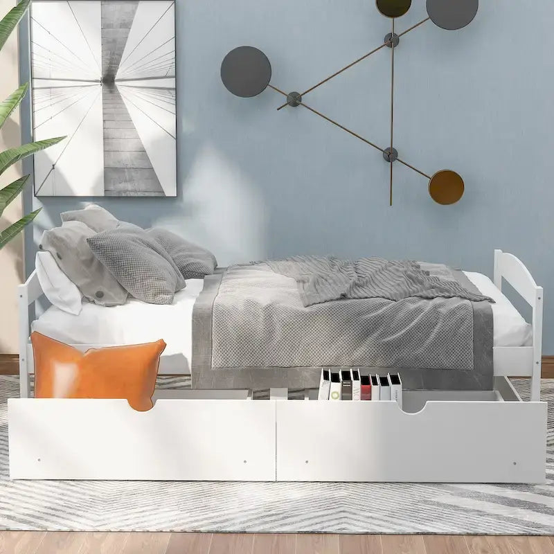 Lit plateforme une place