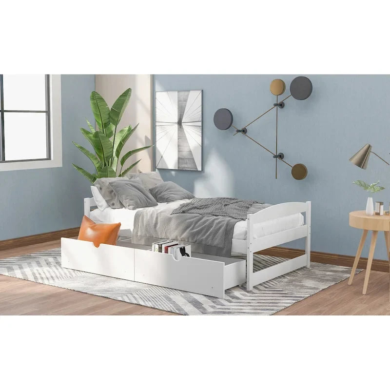 Lit plateforme une place