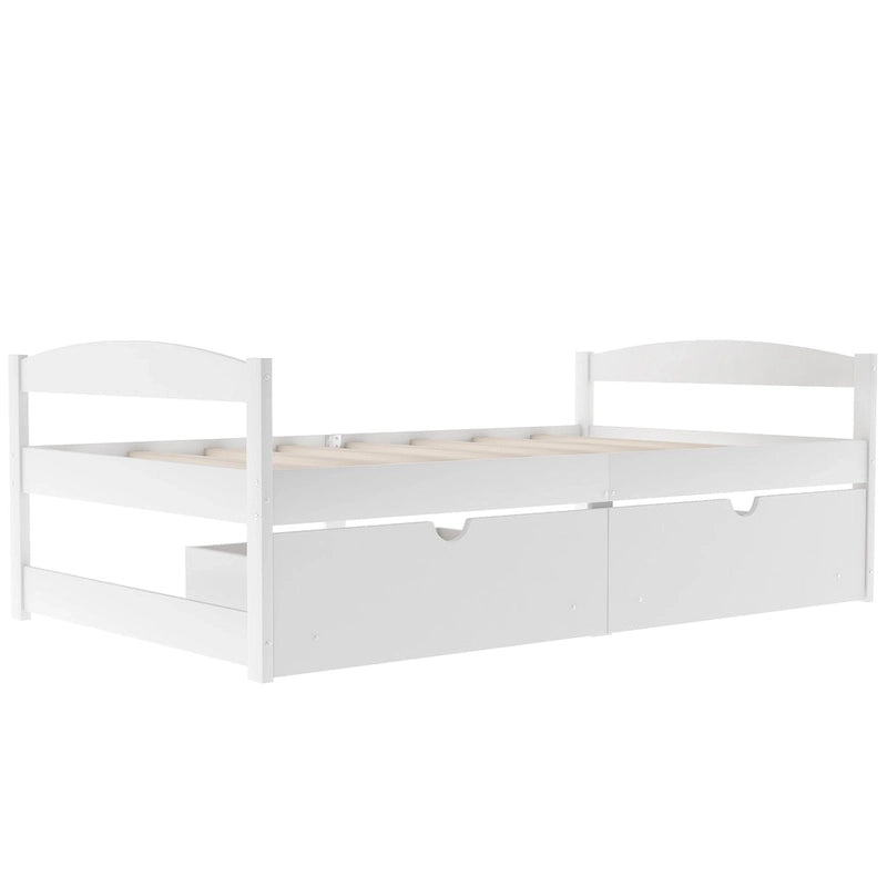 Lit plateforme une place