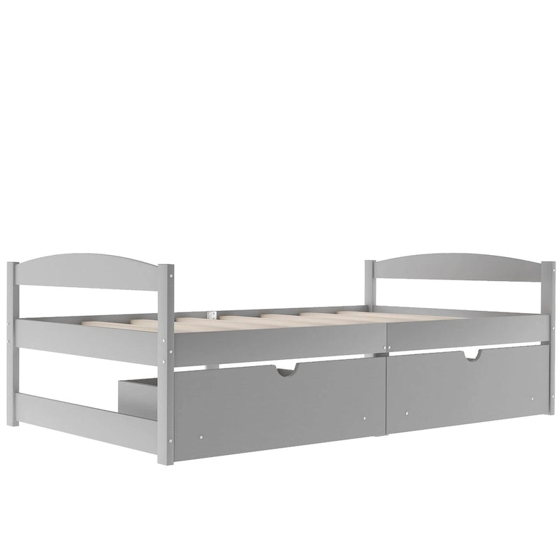 Lit plateforme une place