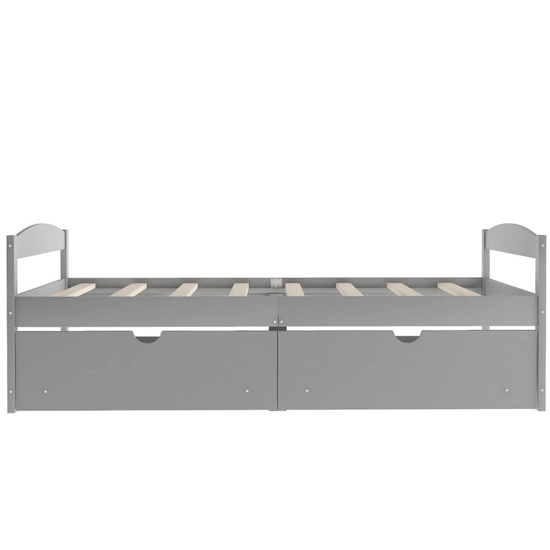 Lit plateforme une place