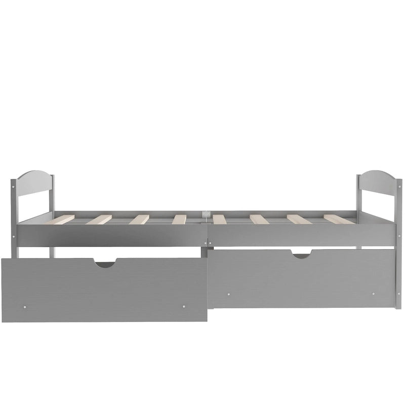 Lit plateforme une place