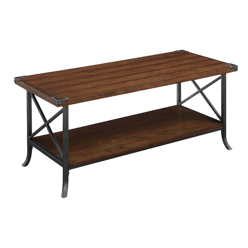 Table basse avec étagère Convenience Concepts