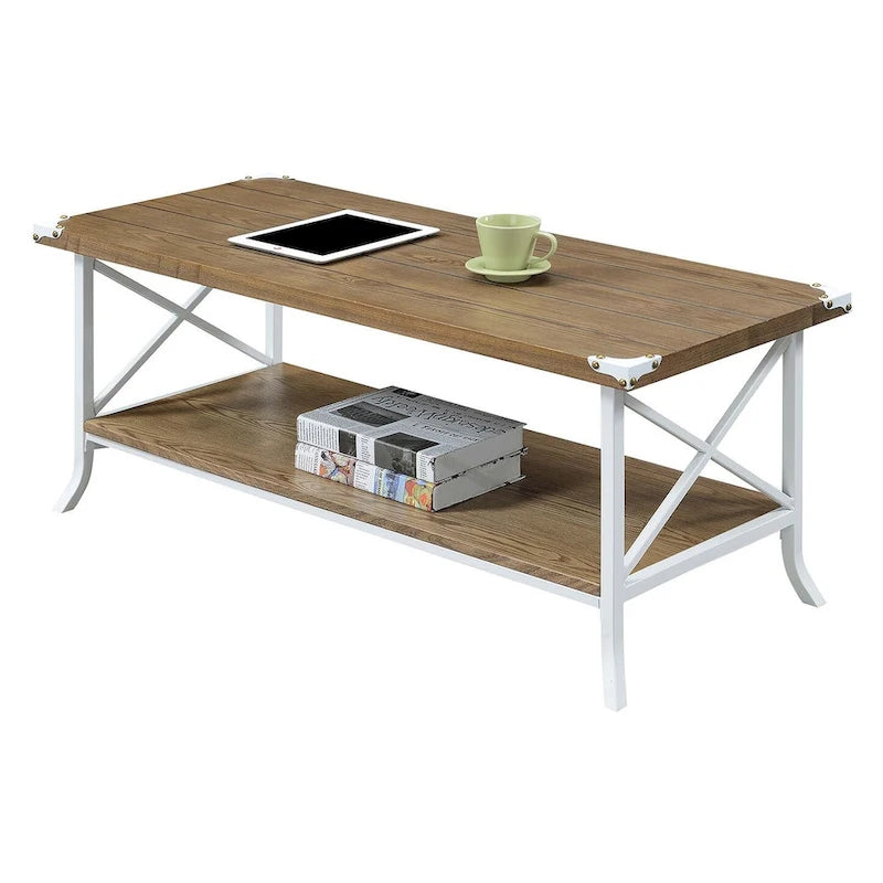 Table basse avec étagère Convenience Concepts