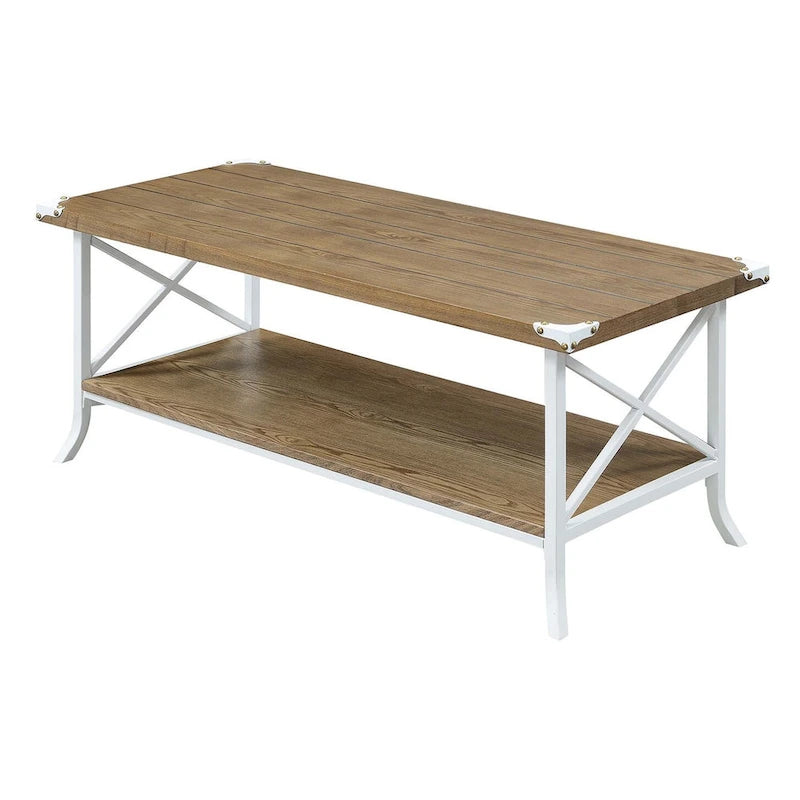 Table basse avec étagère Convenience Concepts