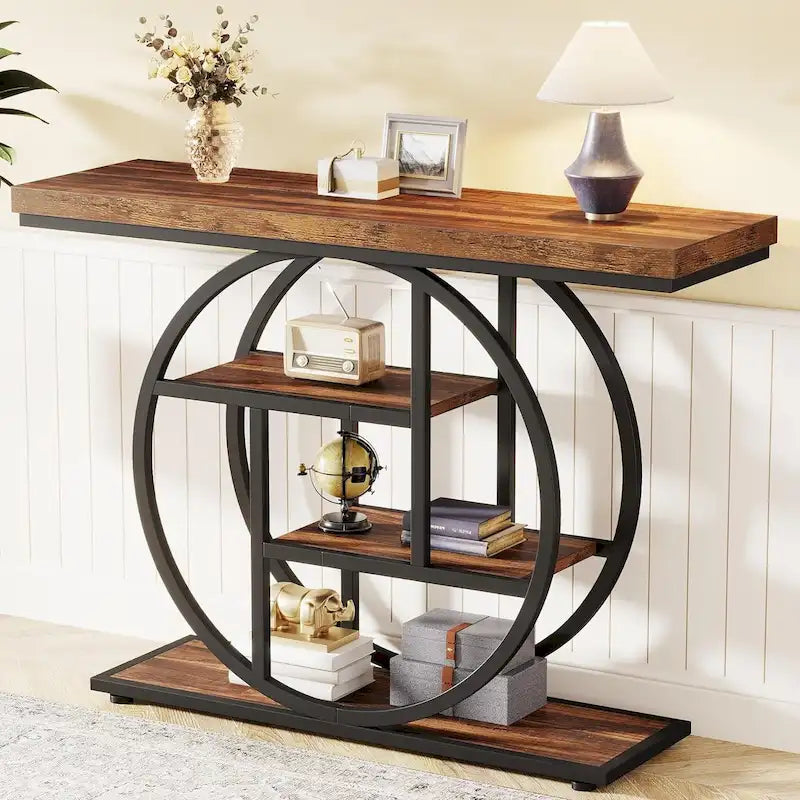 41.3 Table d'entrée console, table de canapé 4 niveaux