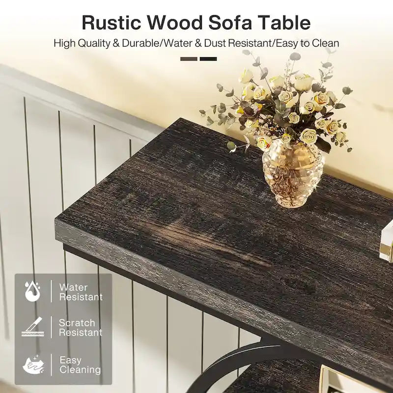41.3 Table d'entrée console, table de canapé 4 niveaux