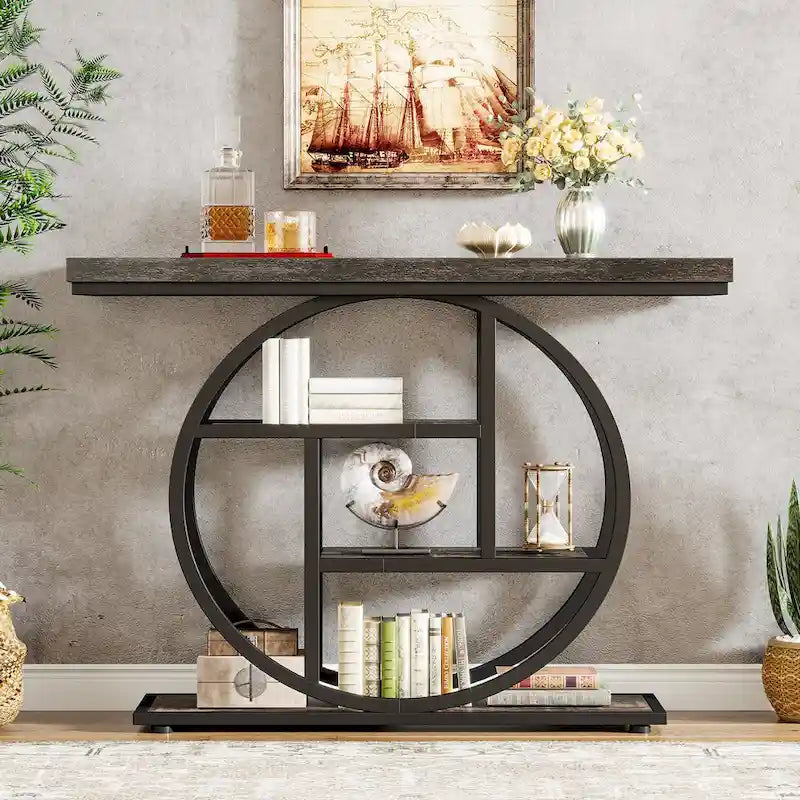 41.3 Table d'entrée console, table de canapé 4 niveaux
