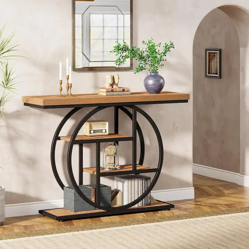 41.3 Table d'entrée console, table de canapé 4 niveaux