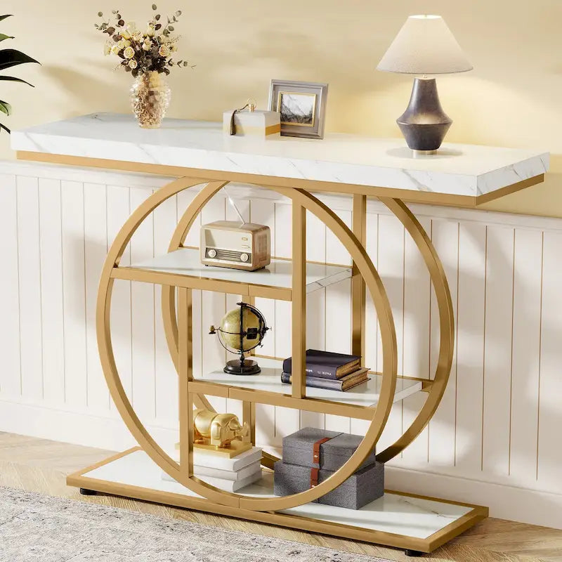 41.3 Table d'entrée console, table de canapé 4 niveaux