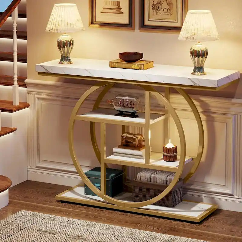 41.3 Table d'entrée console, table de canapé 4 niveaux