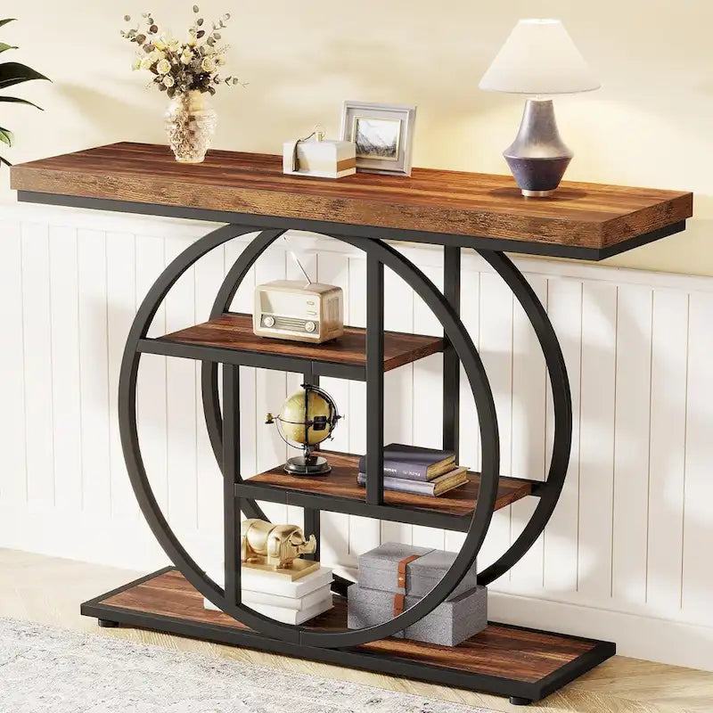 41.3 Table d'entrée console, table de canapé 4 niveaux