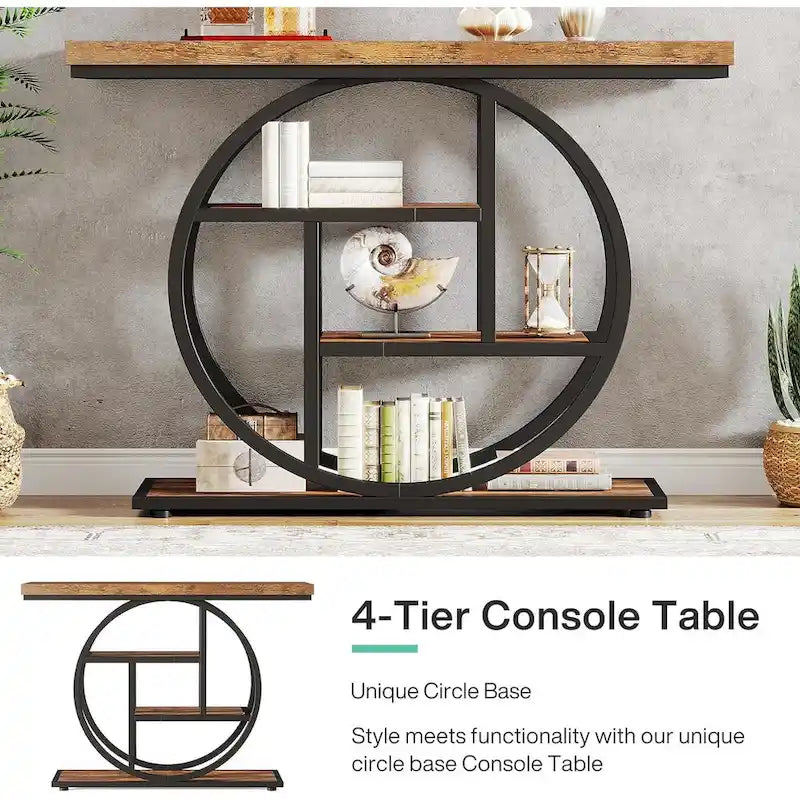 41.3 Table d'entrée console, table de canapé 4 niveaux