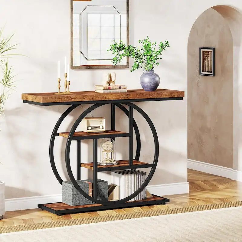 41.3 Table d'entrée console, table de canapé 4 niveaux