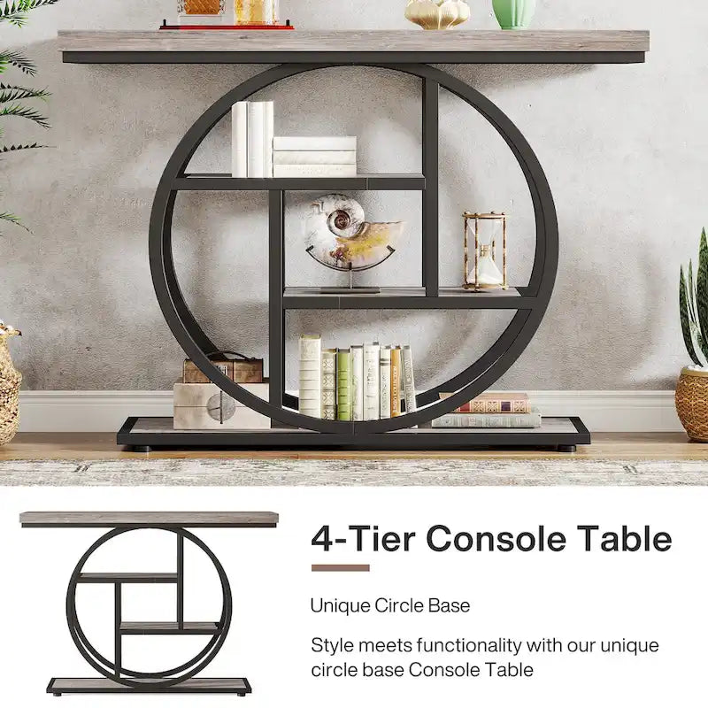 41.3 Table d'entrée console, table de canapé 4 niveaux