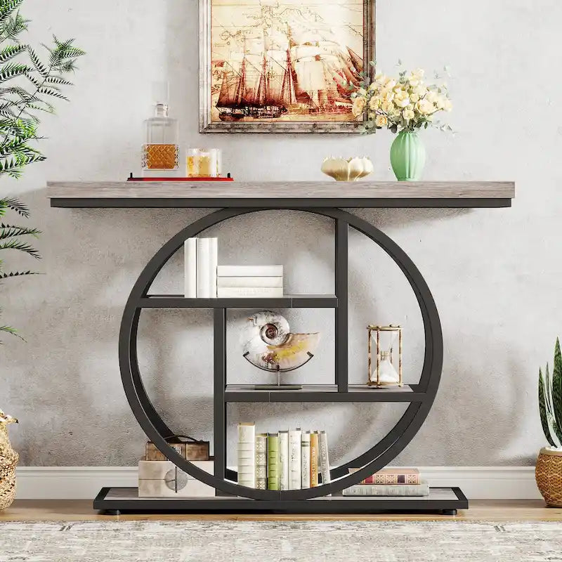 41.3 Table d'entrée console, table de canapé 4 niveaux