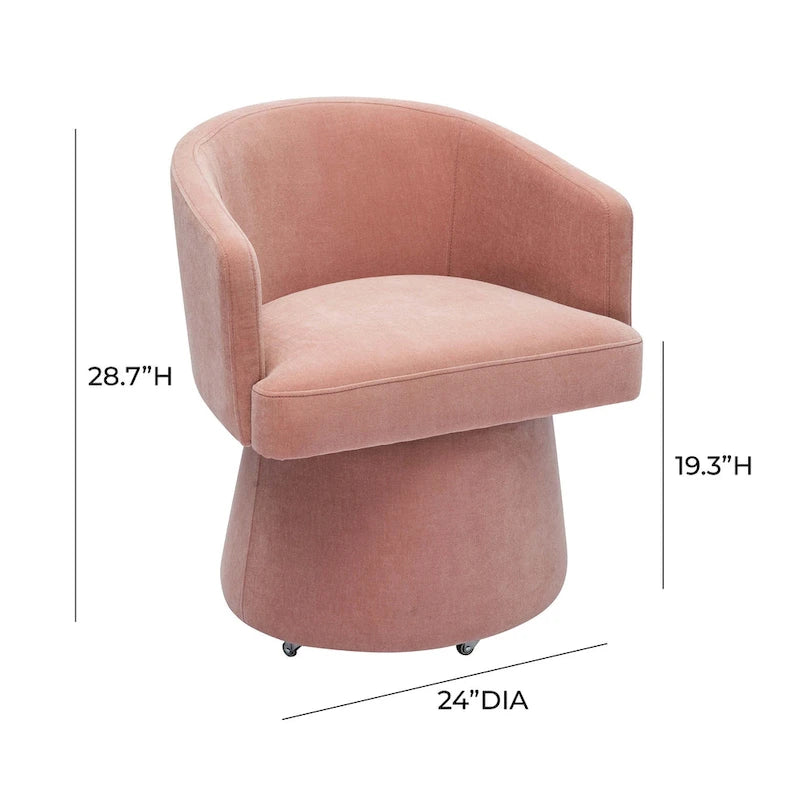 Chaise de bureau à roulettes