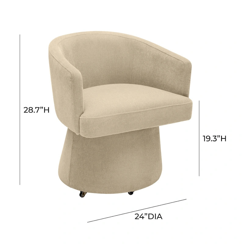 Chaise de bureau à roulettes