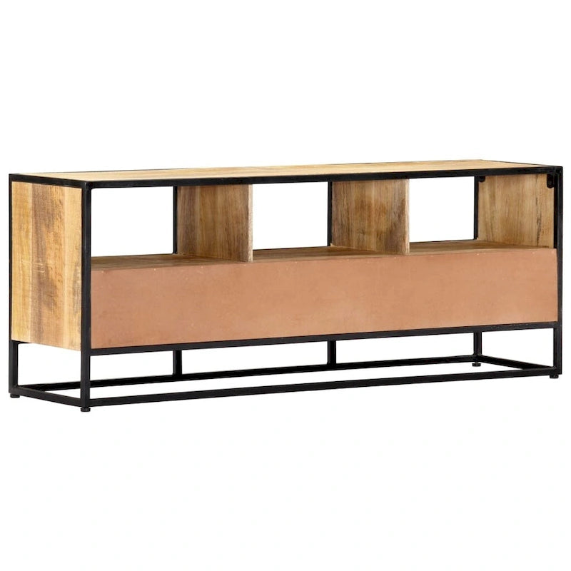 Meuble TV 47,2x11,8x17,7 Bois de Mangue Massif