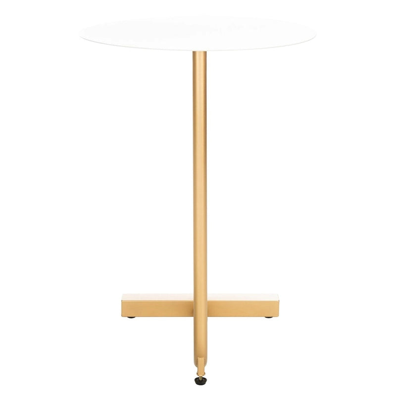 Table d'appoint ronde - 17,7 l x 17,7 P x 25 H - 18Lx18Px25H