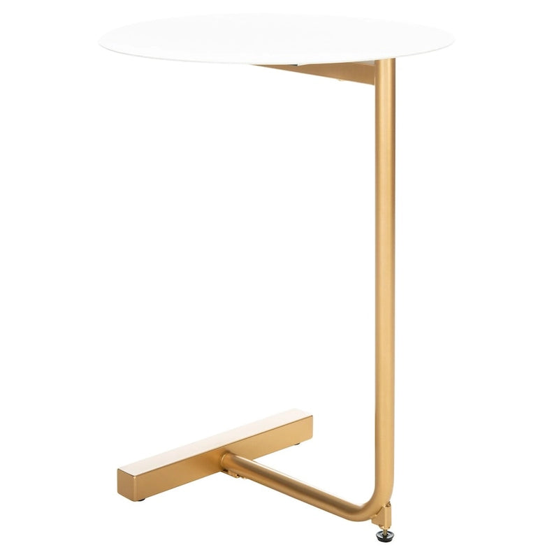 Table d'appoint ronde - 17,7 l x 17,7 P x 25 H - 18Lx18Px25H