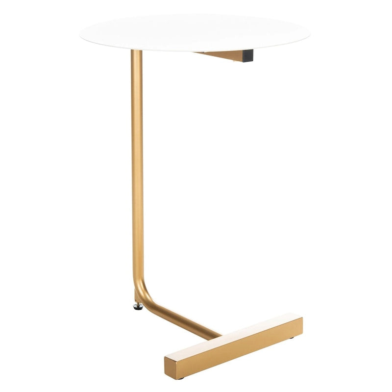 Table d'appoint ronde - 17,7 l x 17,7 P x 25 H - 18Lx18Px25H