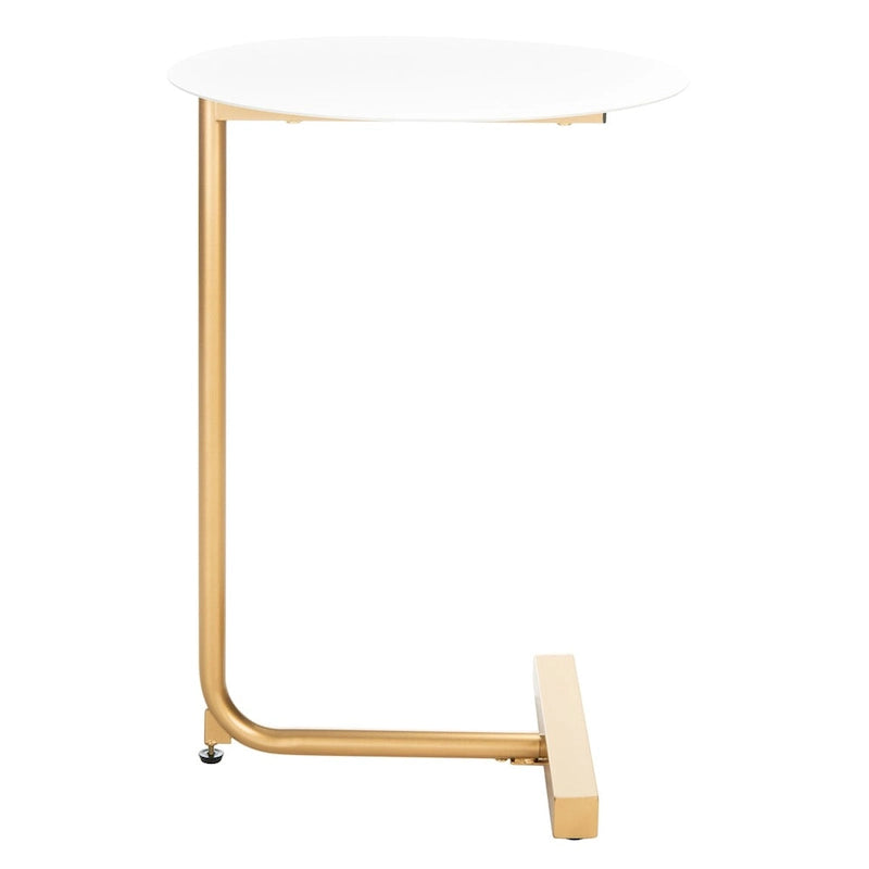 Table d'appoint ronde - 17,7 l x 17,7 P x 25 H - 18Lx18Px25H