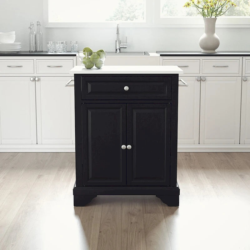 Crosley Lafayette Granite Top Portable Kitchen Island/Cart - 31W x 18D x 35.5H