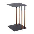 Table d'appoint en C, Acier, Charge max. 5 kg - L 35 x l 35 x H 55 cm