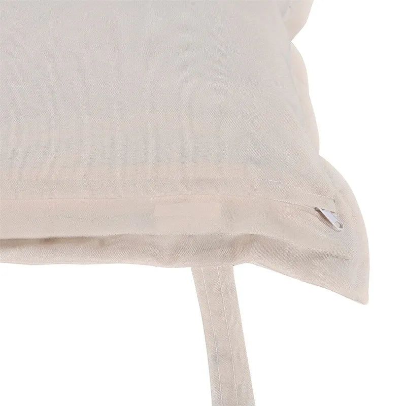 Fauteuil œuf pivotant en rotin avec fonction de bascule et coussins